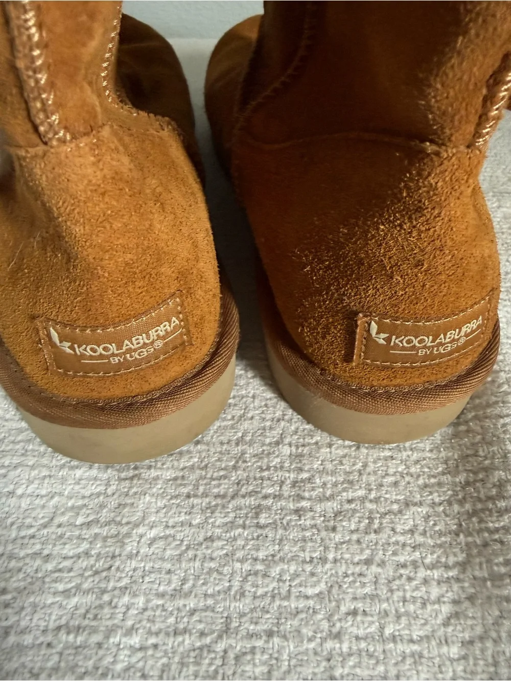Koolaburra chestnut suede